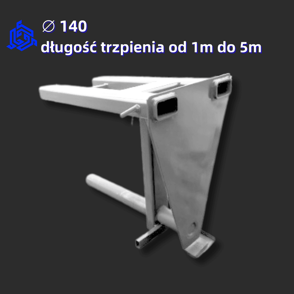 Trzpień na wózek widłowy FI 140