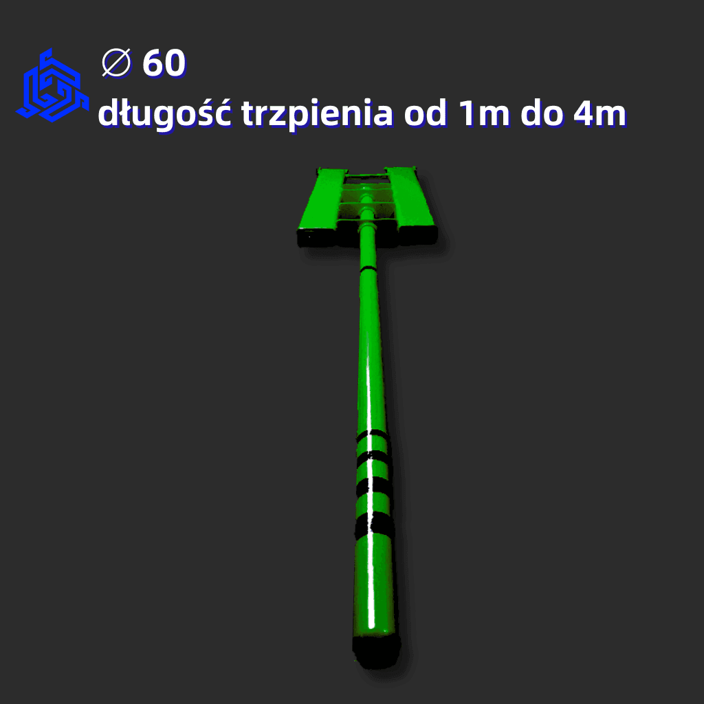 Trzpień na widły fi60 ostroga do widlaka
