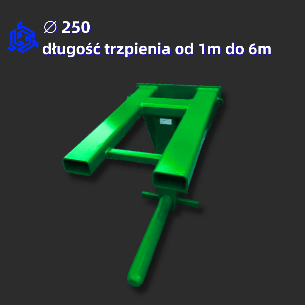 Ostroga trzpień do dywanów fi 250