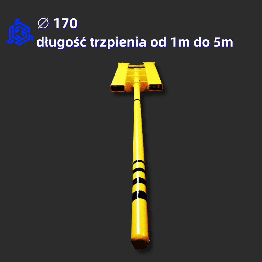 Trzpień na widły do dywanów fi 170