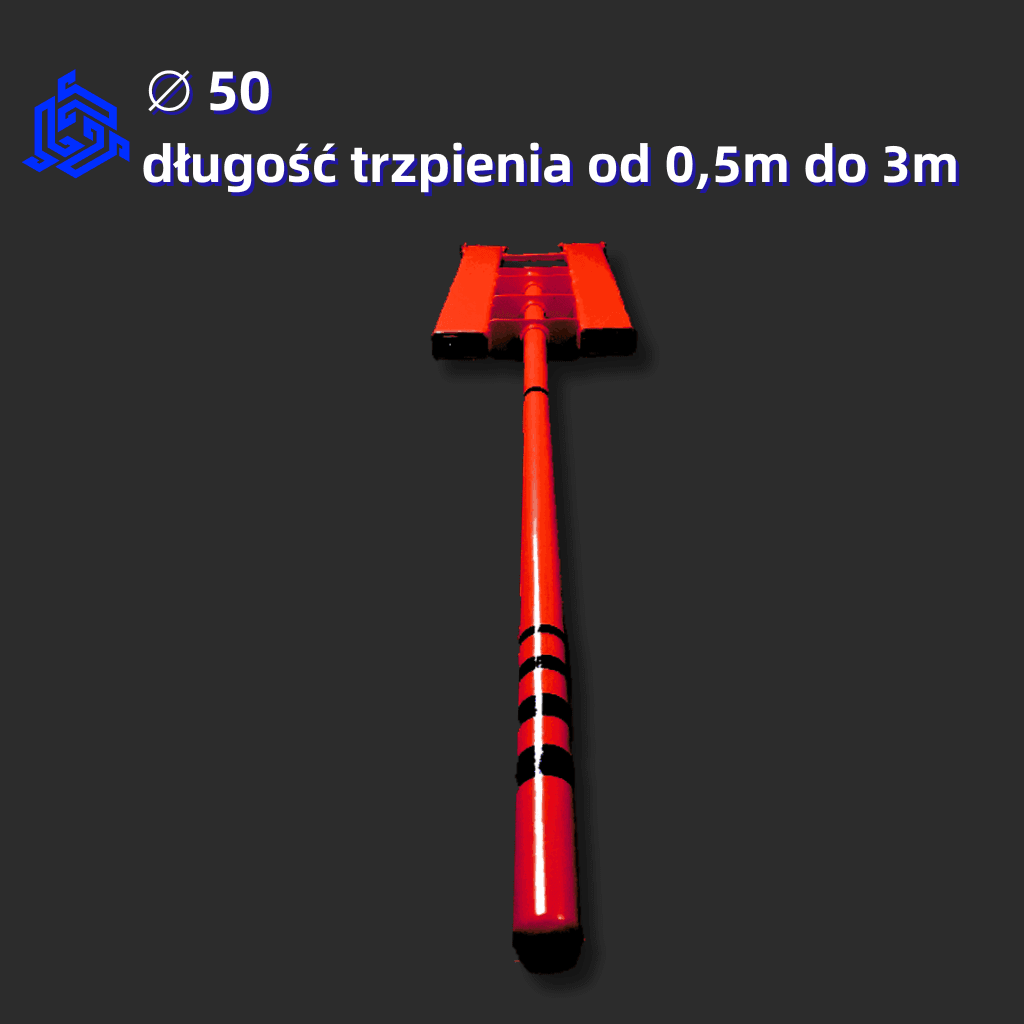 ostroga trzpień na widły fi 50